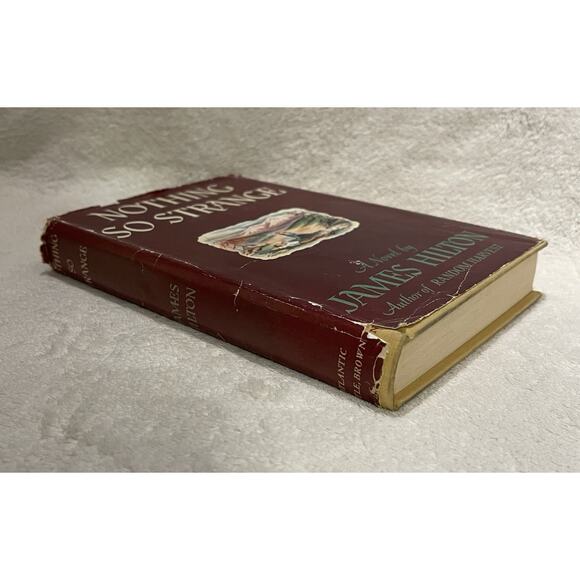 Nothing So Strange by James Hilton - 1947 HCDJ First Edition - Picture 4 of 7